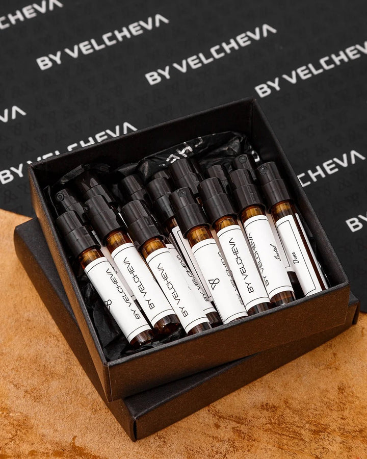 19 Mini Sprays From The By Velcheva Fragrance Collection - BY VELCHEVA