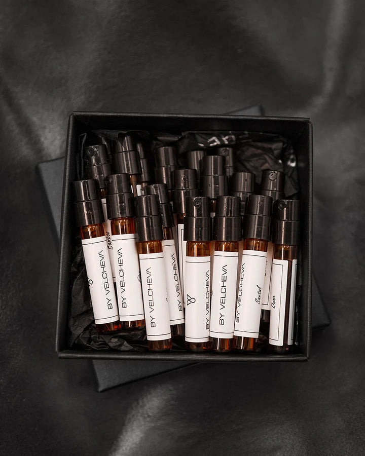 19 Mini Sprays From The By Velcheva Fragrance Collection - BY VELCHEVA