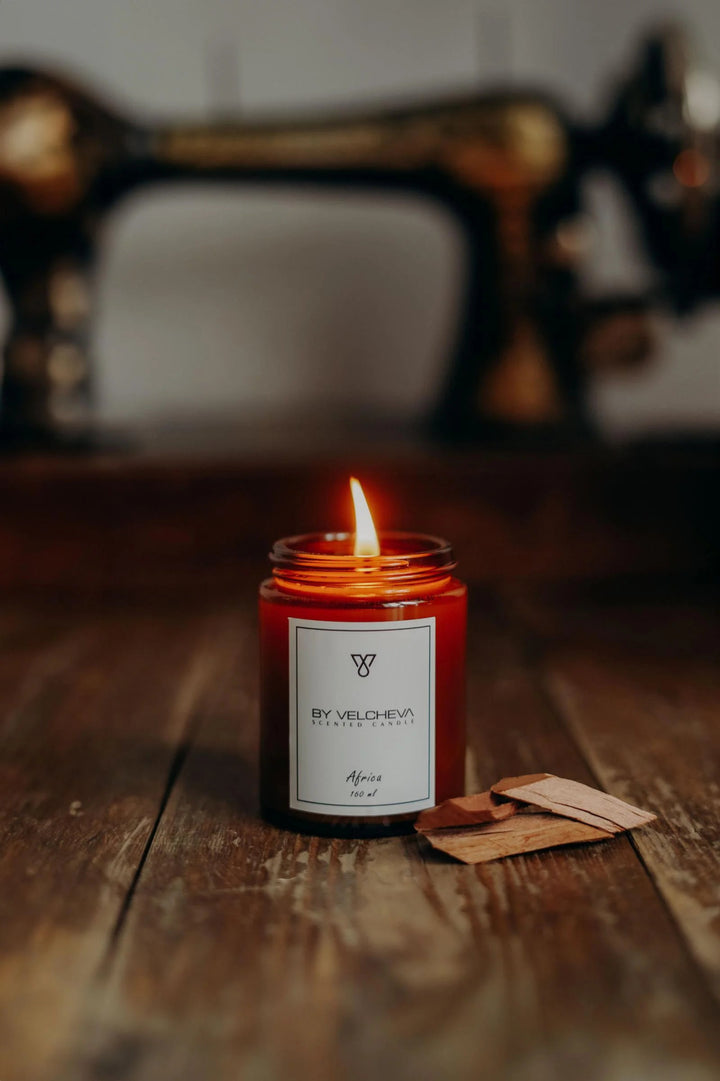 AFRICA - Aroma Candle - BY VELCHEVA