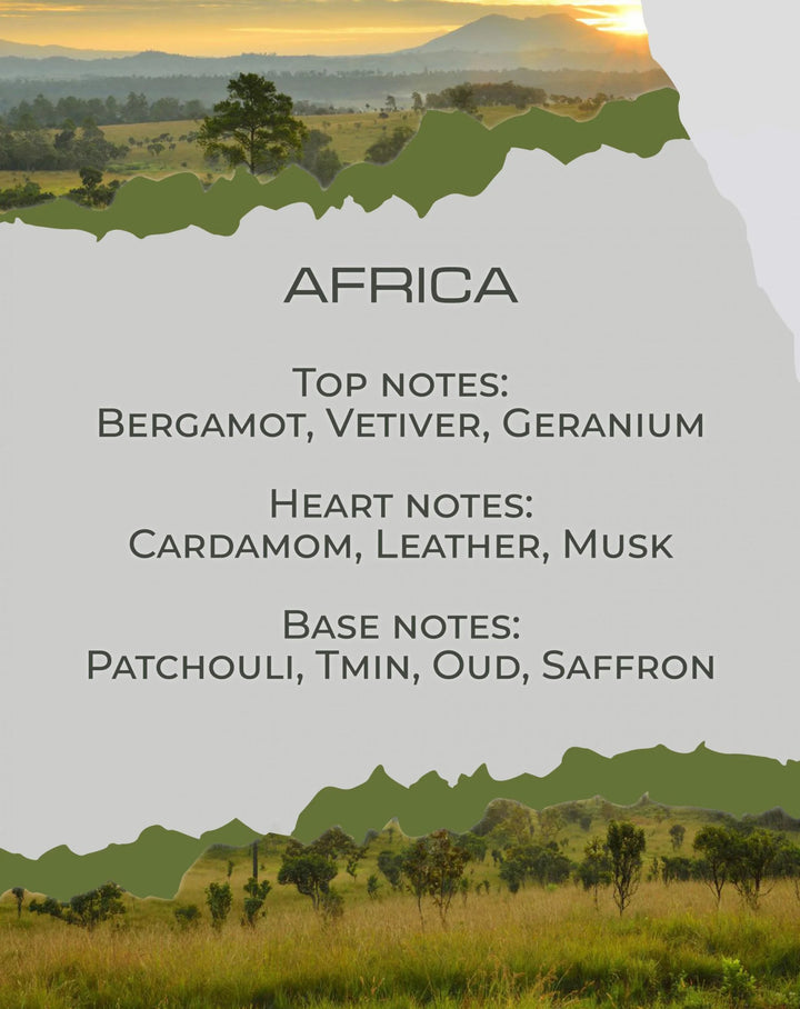 AFRICA - Aroma Candle - BY VELCHEVA
