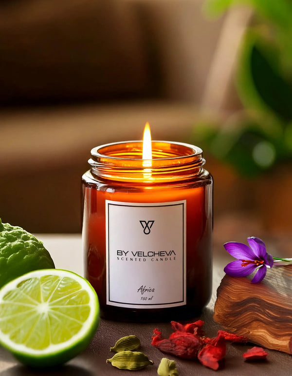 AFRICA - Aroma Candle - BY VELCHEVA