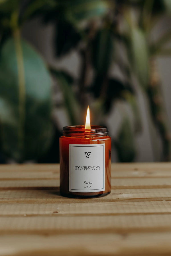 BAMBOO - Aroma Candle - BY VELCHEVA