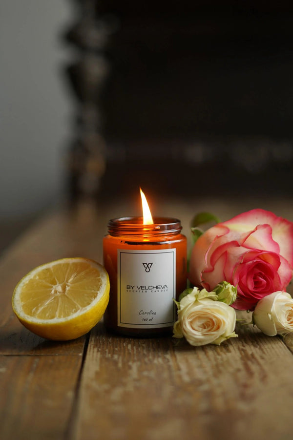 CAROLINA - Aroma Candle - BY VELCHEVA