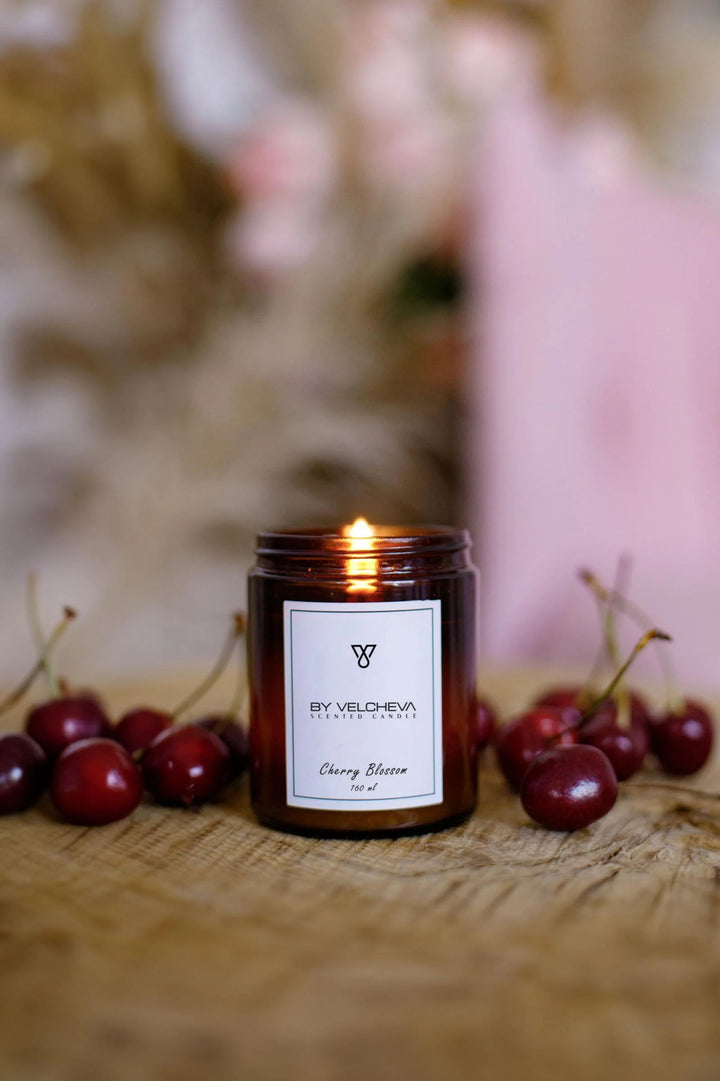 CHERRY BLOSSOM - Aroma Candle - BY VELCHEVA