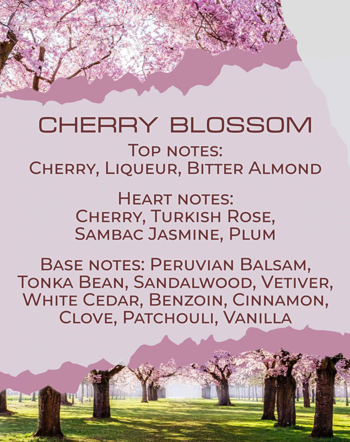 CHERRY BLOSSOM - Aroma Candle - BY VELCHEVA