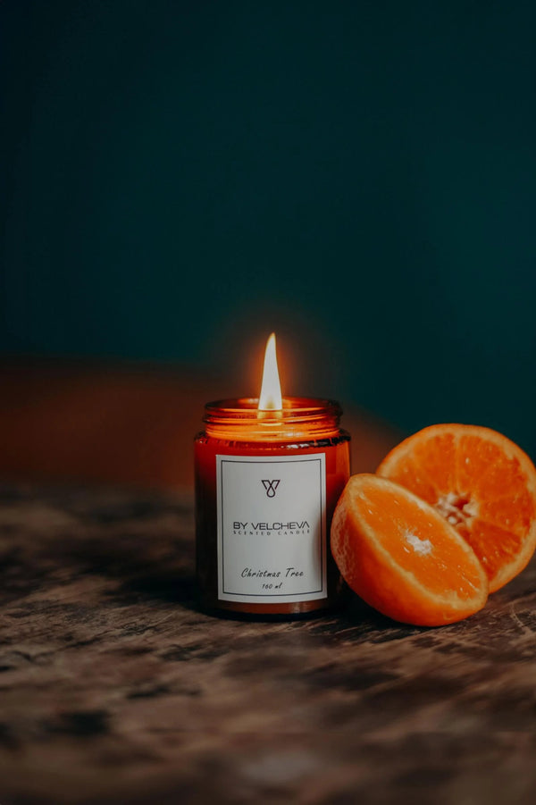 CHRISTMAS TREE - Aroma Candle - BY VELCHEVA