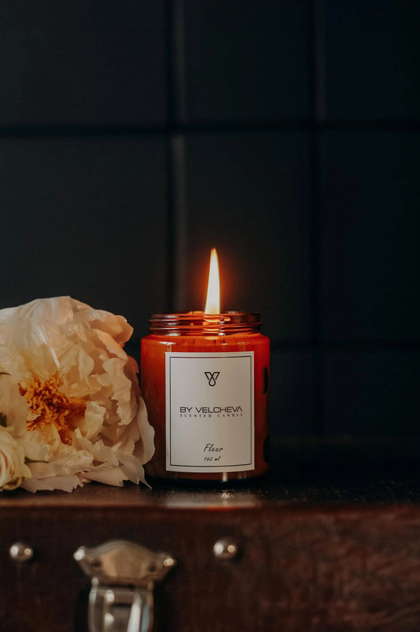 FLEUR - Aroma Candle - BY VELCHEVA