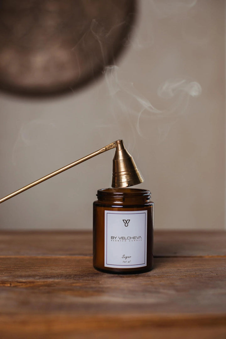 Gift Candle Set 160 ml and Bell - HARMONIA HOMES