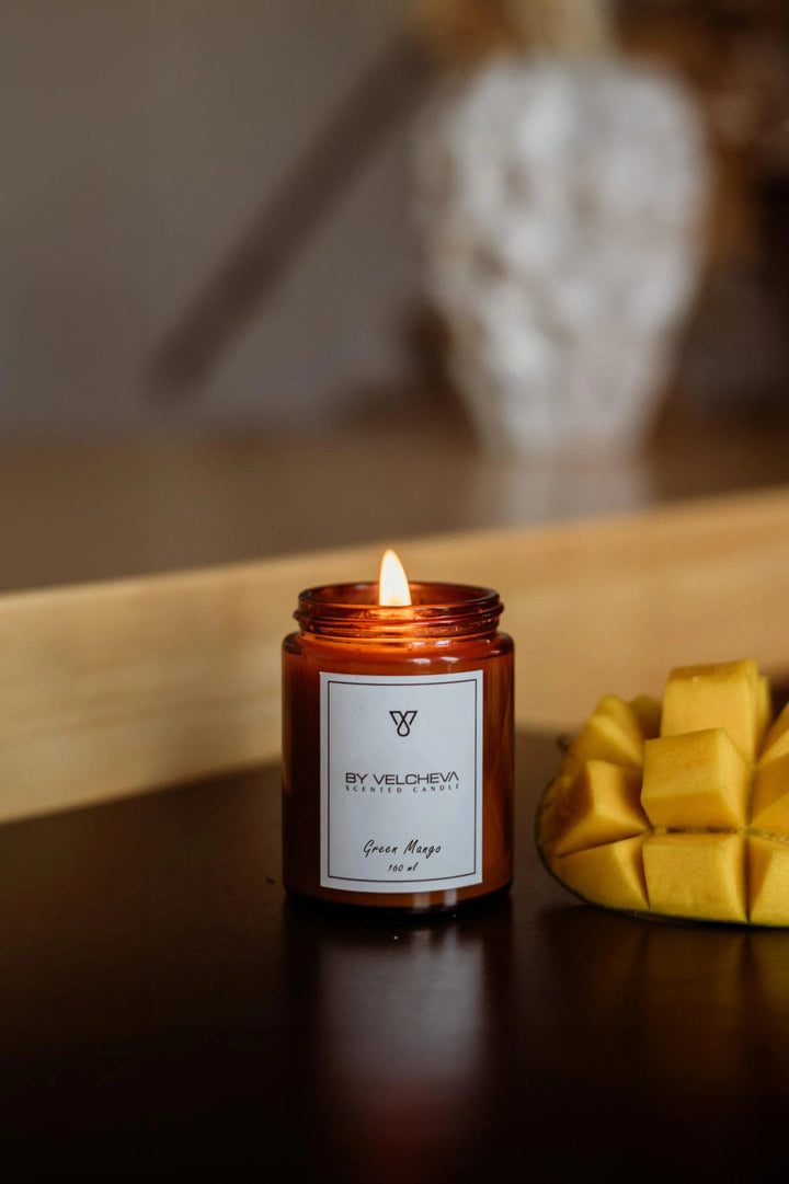 GREEN MANGO - Aroma Candle - BY VELCHEVA