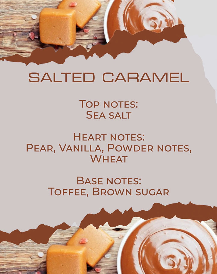 SALTED CARAMEL - Aroma Candle - HARMONIA HOMES