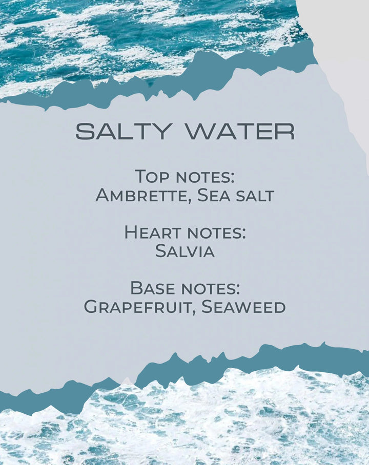 SALTY WATER - Reed Diffuser - HARMONIA HOMES